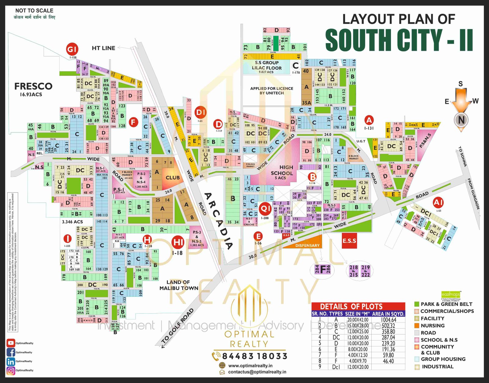South City - II map preview